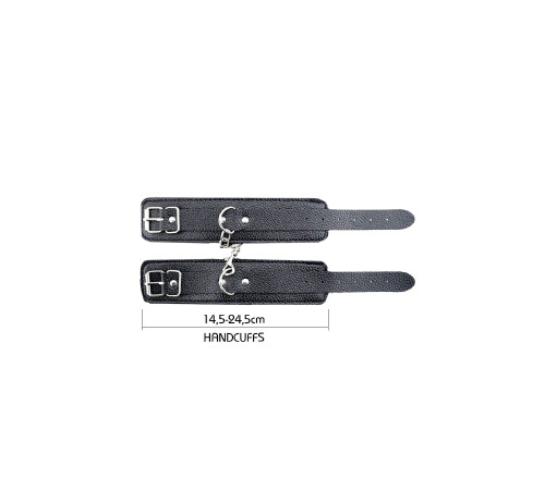 Набор БДСМ аксессуаров Alive Secret Desires Black BDSM Kit (8 pcs)