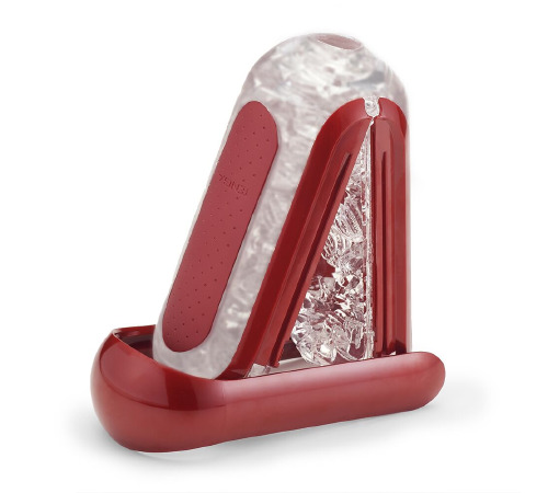 Набор мастурбатора с нагревателем Tenga Flip Zero Red + Flip Warmer