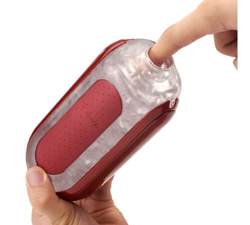 Набор мастурбатора с нагревателем Tenga Flip Zero Red + Flip Warmer