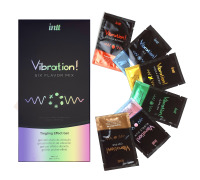 Набір пробників рідкого вібратора Intt Vibration Six Flavor Mix (12 по 5 мл)