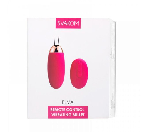 Виброяйцо  — Svakom Elva, Pink