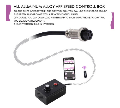 Смарт секс-машина Hismith Table Top 2.0 Pro APP Black, настільна версія