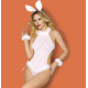 Новогодний сексуальный костюм белый Зайка
