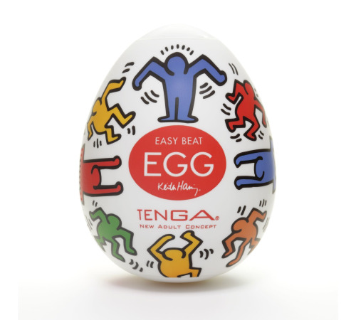 Набор мастурбаторов-яиц Tenga Keith Haring Egg Dance (6 яиц)