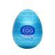 Мастурбатор-яйцо Tenga Egg Wavy II Cool с двойным волнистым рельефом и охлаждающим эффектом