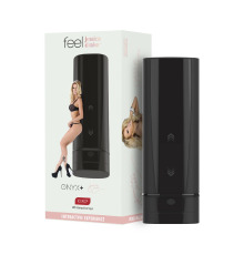 Мастурбатор Kiiroo Onyx + Jessica Drake, 10 стискних кілець, не треба рухати, теледільдоніка