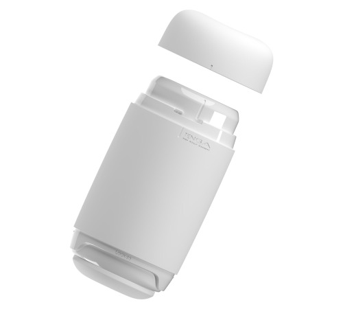 Мастурбатор TENGA PUFFY SUGAR WHITE, ультрамягкий материал, многоразовый, сквозной