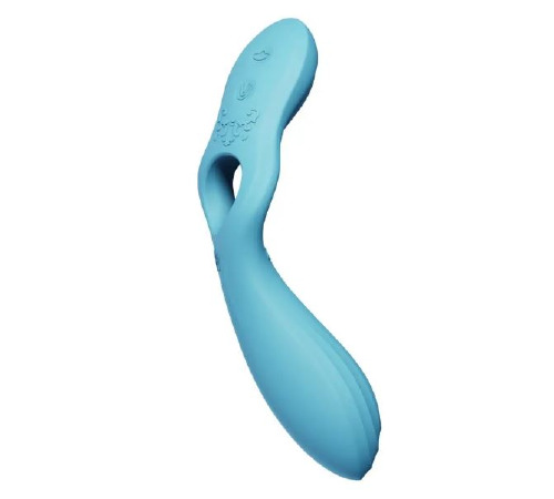 Смарт-вібратор для пар Zalo Jessica з керуванням телефону BLUE