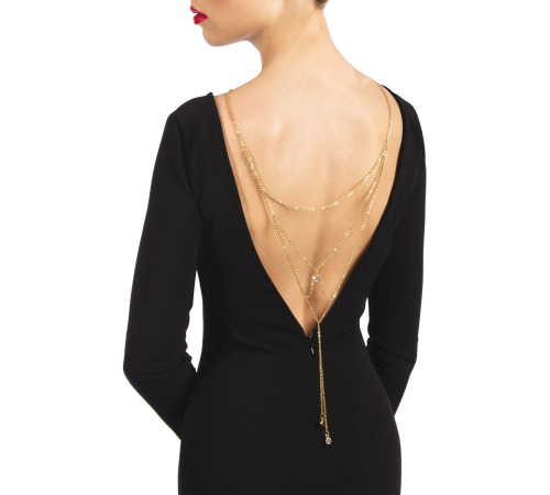 Кольє на спину Bijoux Pour Toi - Lise Gold