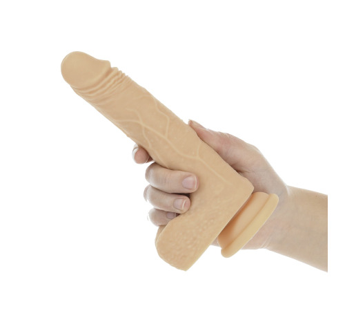 Фаллоимитатор с ротацией и пульсацией Naked ADDICTION The Freak 7,5″ Rotating & Thrusting Vibrating