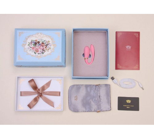 Вибромассажер с функцией управления со смартфона  ZALO Fanfan, Rogue Pink