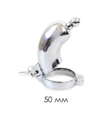 Пояс верности с отверстием для мочеиспускания и расширителем уретры, диаметр кольца 50 мм