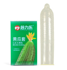 Ультратонкие презервативы в точку снаружи Сucumber (10шт.)