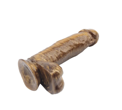 Фаллоимитатор реалистик Chisa Dark Muscle Gold