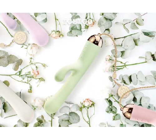 Вібратор подвійний ZALO Ichigo Vanilla White