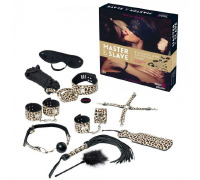 Набір БДСМ 10 предметів Master & Slave, Leopard