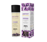 Масажна олія EXSENS Amethyst Sweet Almond (розслаблювальна, з аметистом) 100мл, натуральна