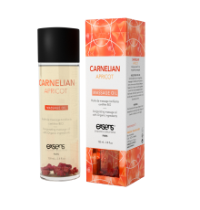 Массажное масло EXSENS Carnelian Apricot (бодрящее с сердоликом) 100мл, натуральное
