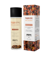 Массажное масло EXSENS Tiger Eye Macadamia (защита с тигровым глазом) 100мл, натуральное