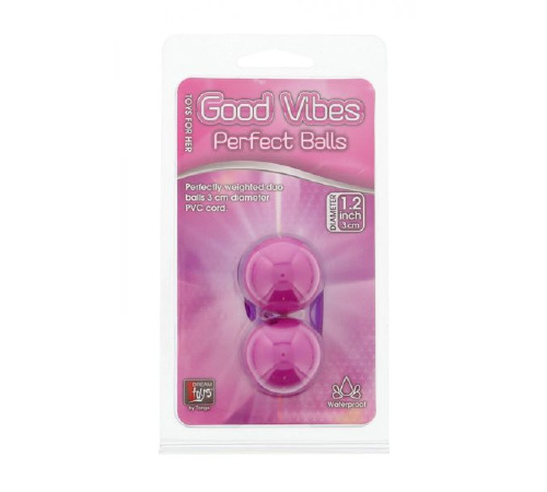 Вагинальные шарики GOOD VIBES PERFECT BALLS, LAVENDER