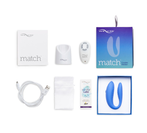 Вибратор для пар We-Vibe Match с пультом ДУ
