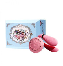 Вибромассажер для пар с функцией управления со смартфона ZALO Fanfan Set, Rogue Pink
