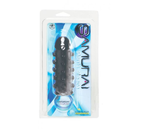 NMC - Насадка SAMURAI PENIS SLEEVE, BLACK (T170121)