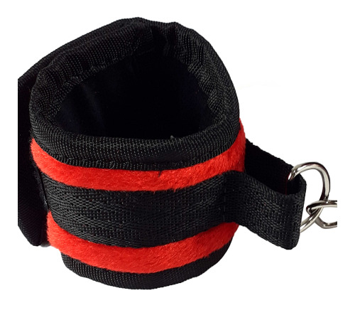 Поножи BDSM MidNight красные