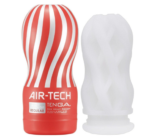 Мастурбатор Tenga Air-Tech Regular, более высокая аэростимуляция и всасывающий эффект