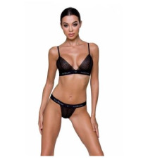 Комплект білизни GLAMISS SET black XXL/XXXL - Passion Exclusive