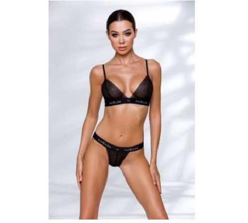 Комплект белья GLAMISS SET black XXL/XXXL - Passion Exclusive