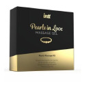 Набор для жемчужного массажа Intt Pearls in Love: ожерелье и силиконовый массажный гель