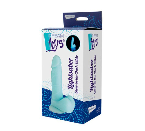 Фаллоимитатор светящийся в темноте LIGHTSABER