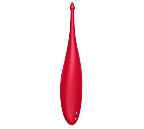 Вібратор для цілеспрямованої стимуляції Satisfyer Twirling Fun POPPY RED