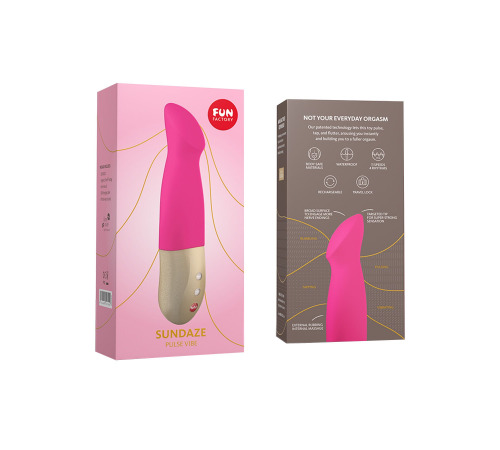 Вибратор-пульсатор Fun Factory SUNDAZE fuchsia pink