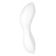 Вакуумный смарт-стимулятор с вибрацией Satisfyer Curvy Trinity 5 (White), управление со смартфона