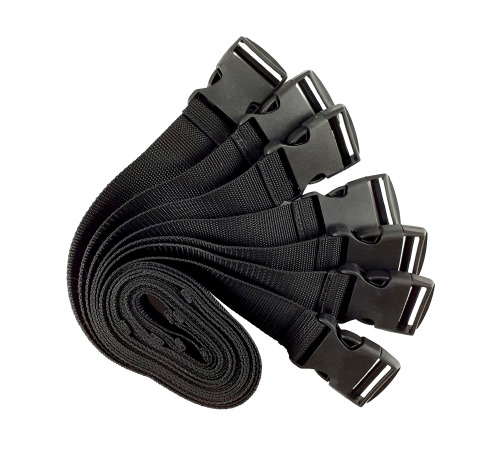 Ремни для бондажа Art of Sex - BDSM Black Night Simple
