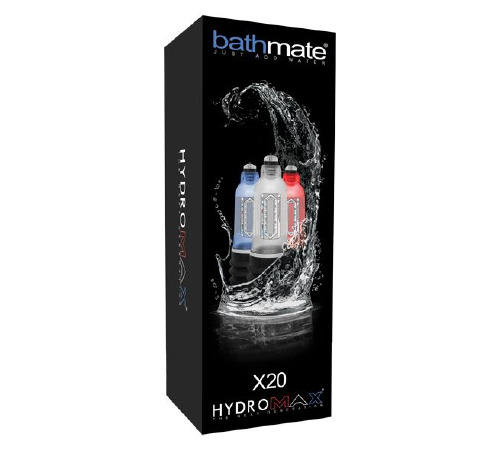 Гидропомпа Bathmate Hydromax 5 Red (X20), для члена длиной от 7,5 до 12,5см, диаметр до 4,5см