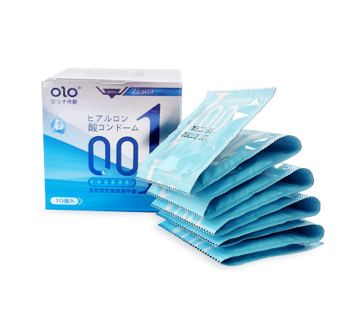 Ультратонкі презервативи OLO ZERO з гілауроной кислотою в якості мастила 10 шт