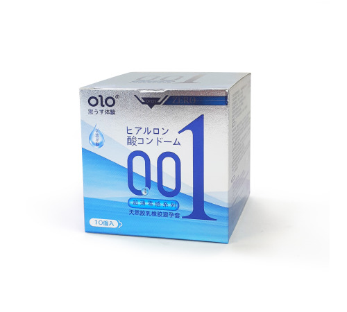 Ультратонкі презервативи OLO ZERO з гілауроной кислотою в якості мастила 10 шт