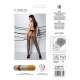Колготки з відкритим доступом, імітація панчіх TIOPEN 014 black 5 (20 den) — Passion