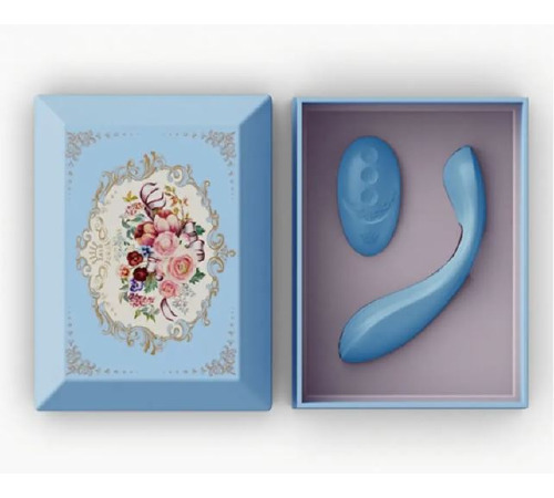 Смарт-вібратор для пар Zalo Jessica Set з керуванням з телефону та пультом BLUE