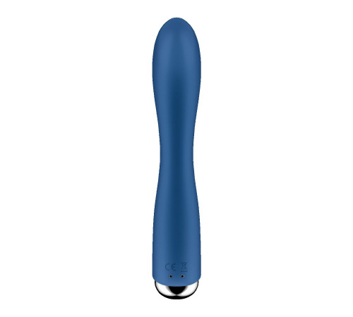 Вібратор-кролик з ротацією Satisfyer Spinning Rabbit 1 Blue, 3 мотори