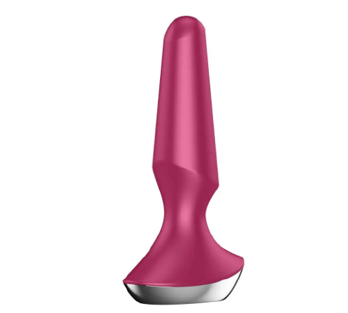 Анальная пробка с функцией управления смартфоном SATISFYER PLUG-ILICIOUS 2 BERRY