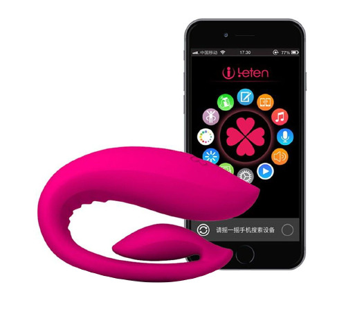 Смарт-вибратор для пар Leten Vivi, интенсивный массаж точки G