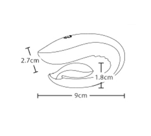 Смарт-вибратор для пар Leten Vivi, интенсивный массаж точки G