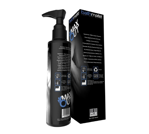 Крем для джелкинга Bathmate Max Out с фитокомплексом Testostomax (100 мл), для увеличения пениса