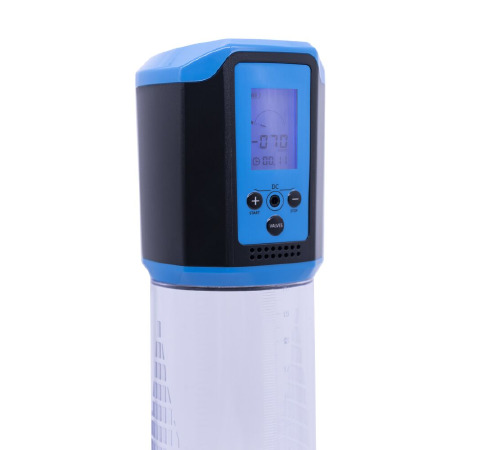 Автоматическая вакуумная помпа Man Powerup Passion Pump LED-табло Blue