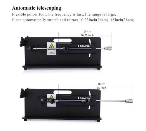 Смарт секс-машина Hismith Table Top 2.0 Pro APP Black, настільна версія