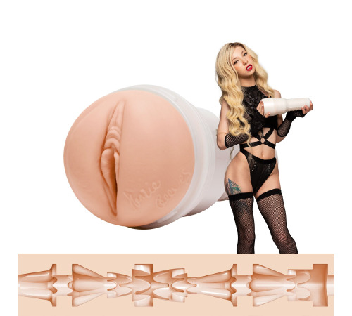 Мастурбатор Fleshlight Girls: Kenzie Reeves - Cream Puff, зі зліпка вагіни, дуже ніжний